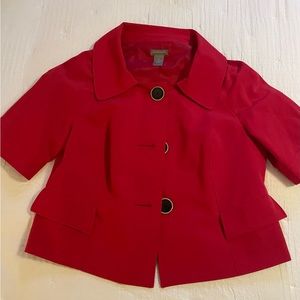 Red Jacket by Investments Size 14